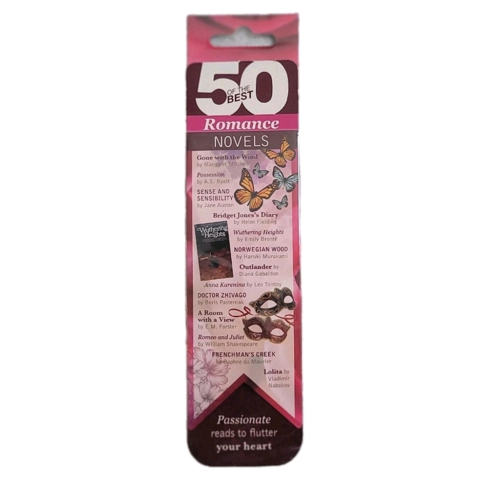 IF Magnetic Bookmark 50 Best Romance Novels List Of Sexy Passionate Reads #34007